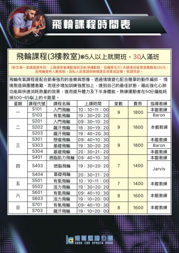 飛輪課程